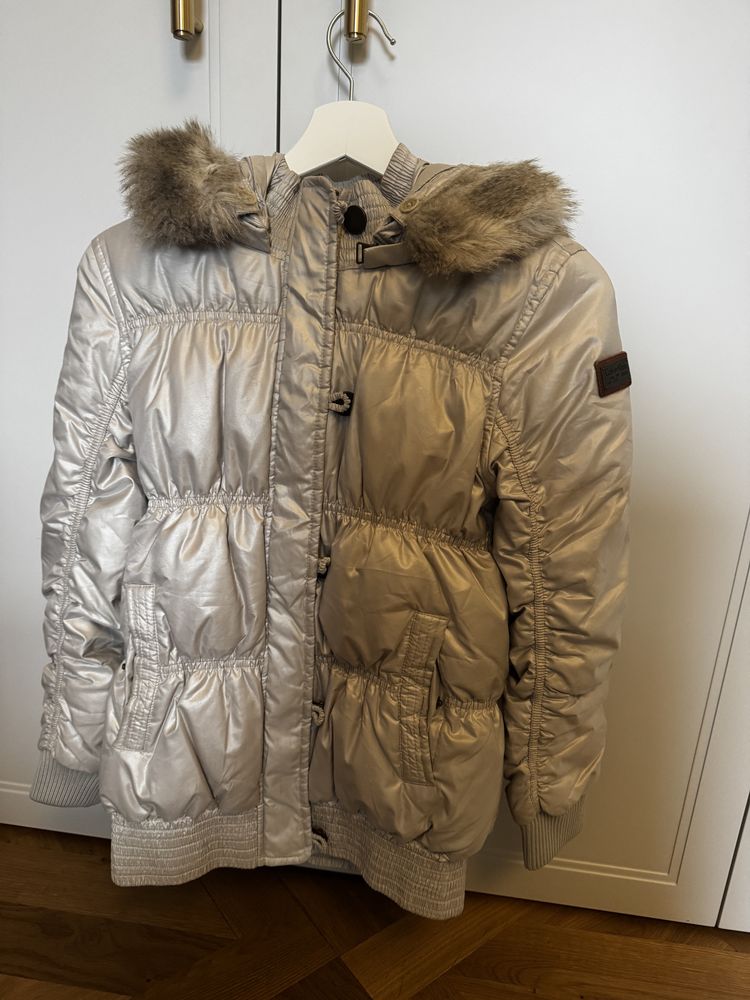 Srebrna kurtka Calvin Klein