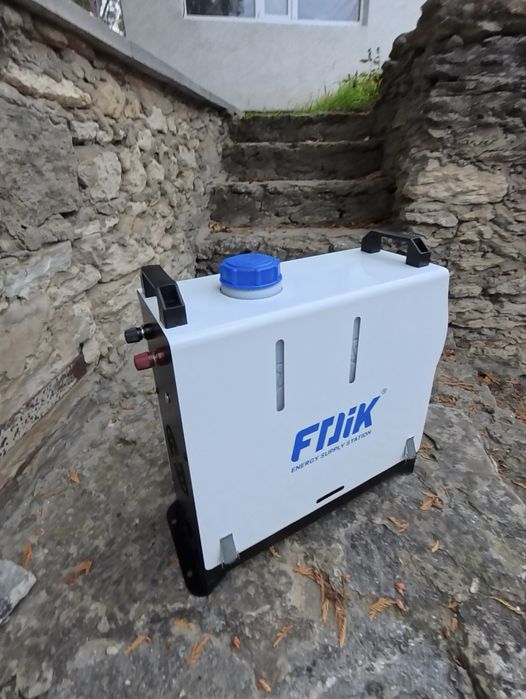 Обігрівач дизельний портативний FDIK T7. 8 кВт 12/24/220 В Bluetooth +