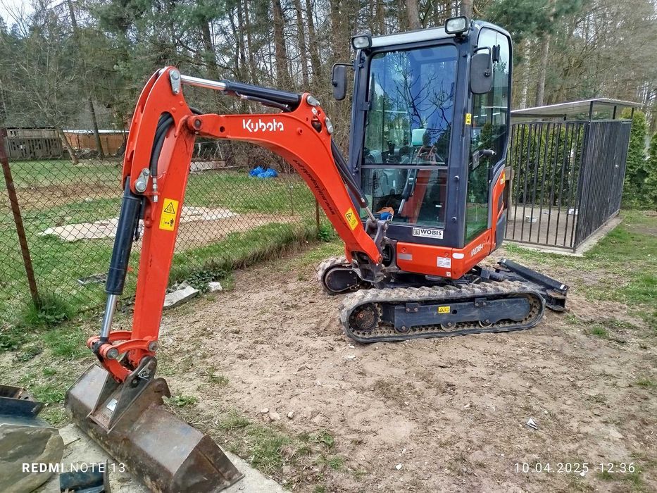 Kubota kx018-4, minikoparka 920mth(30,40,50,100cm pierwszy właściciel