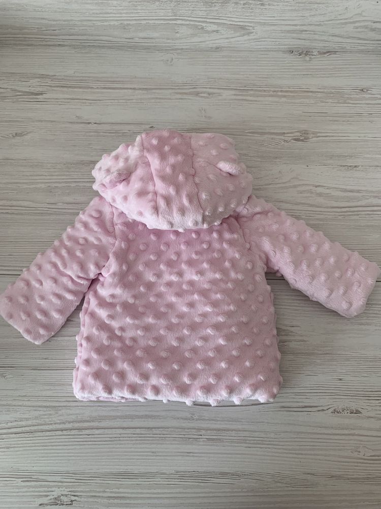 Плюшева курточка, дитячий одяг, одяг для дівчинки, немовля