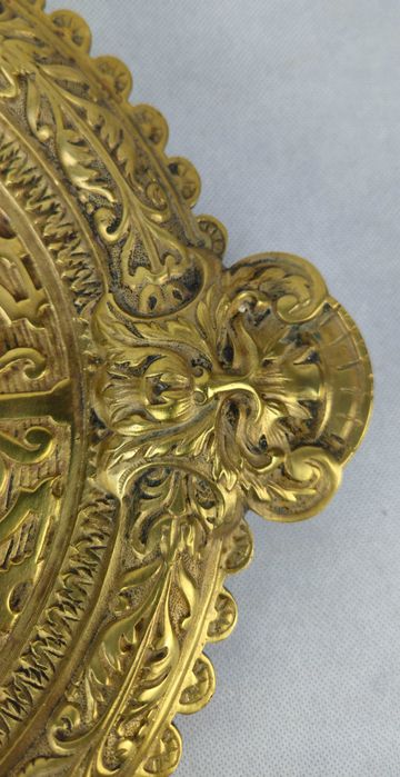 Piękny stary oryginalny zestaw gabinetowy DEPOSE - Francja