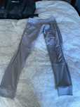 calcas cinzentas tamanho s adidas by stella mcartney