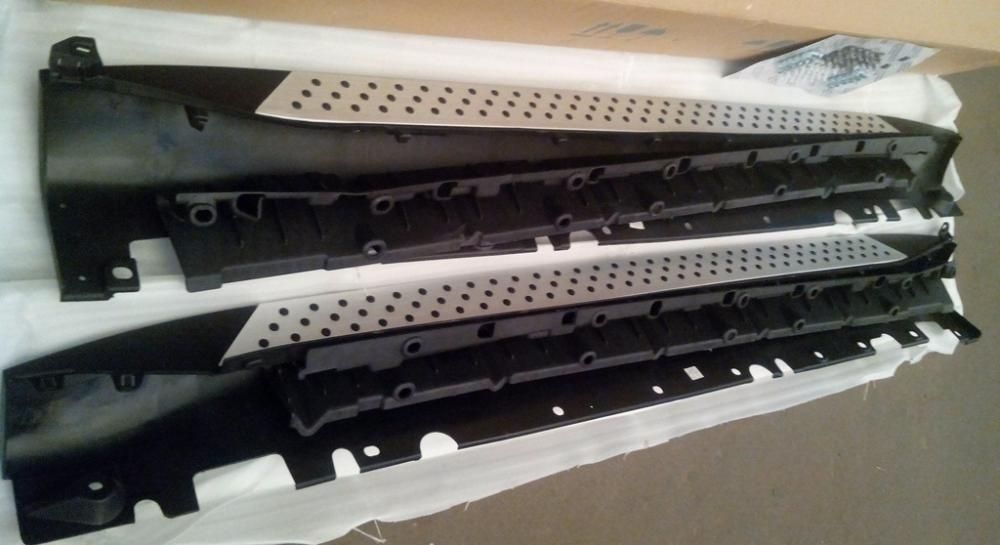 Пороги оригинал на БМВ Х5 Е70 Оригинальные подножки для BMW X5 Е70