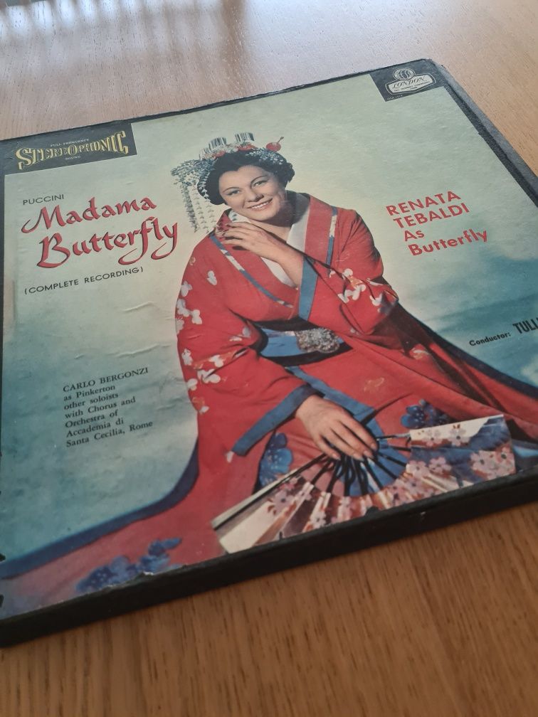 Vinil Completo Puccini Madama Butterfly 1952 VINTAGE E RARO