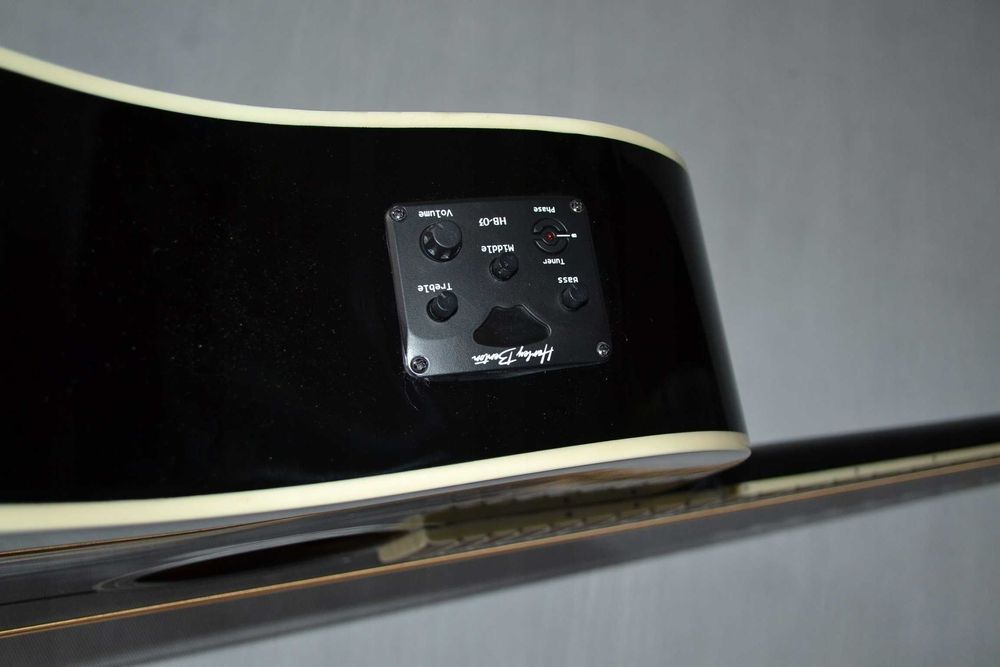 Harley Benton CLD-60SCE LITY TOP gitara elektroakustyczna - ustawiona!