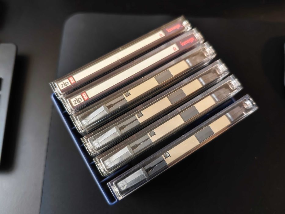 Discos Zip 100Mb (Iomega) usadas