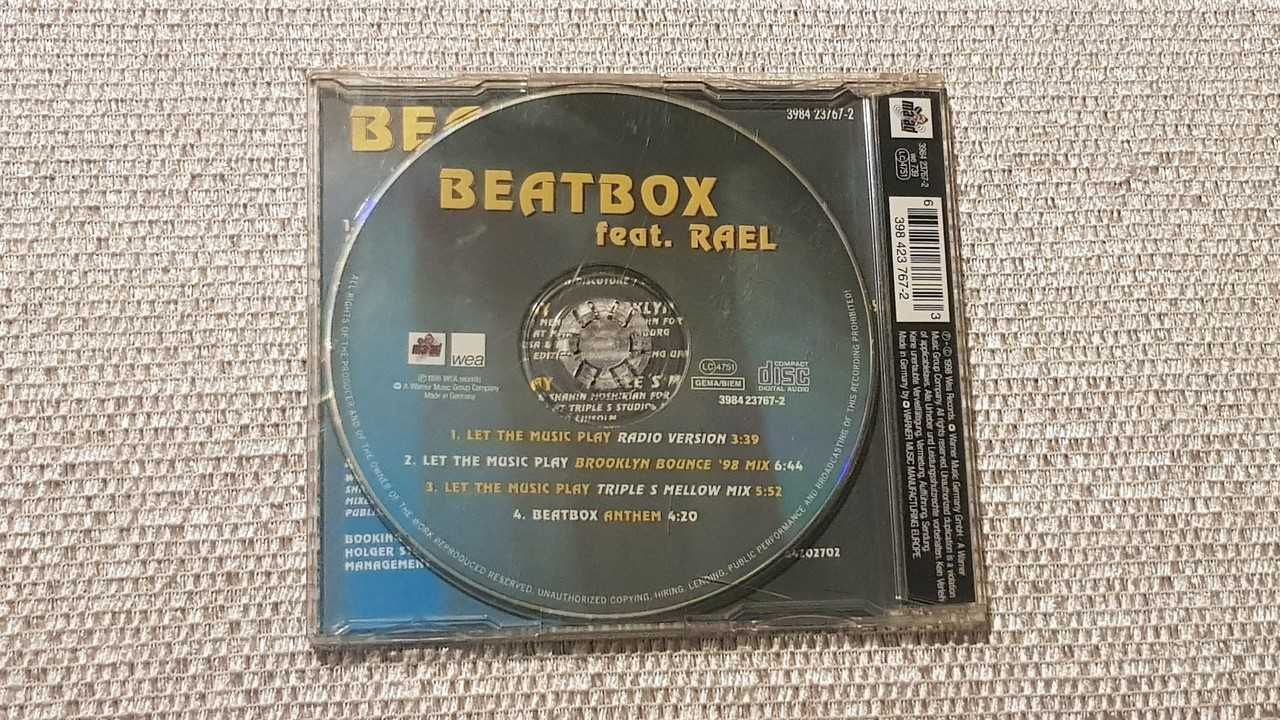 BEATBOX feat. RAEL Let The Music Play Singiel CD [1998]
