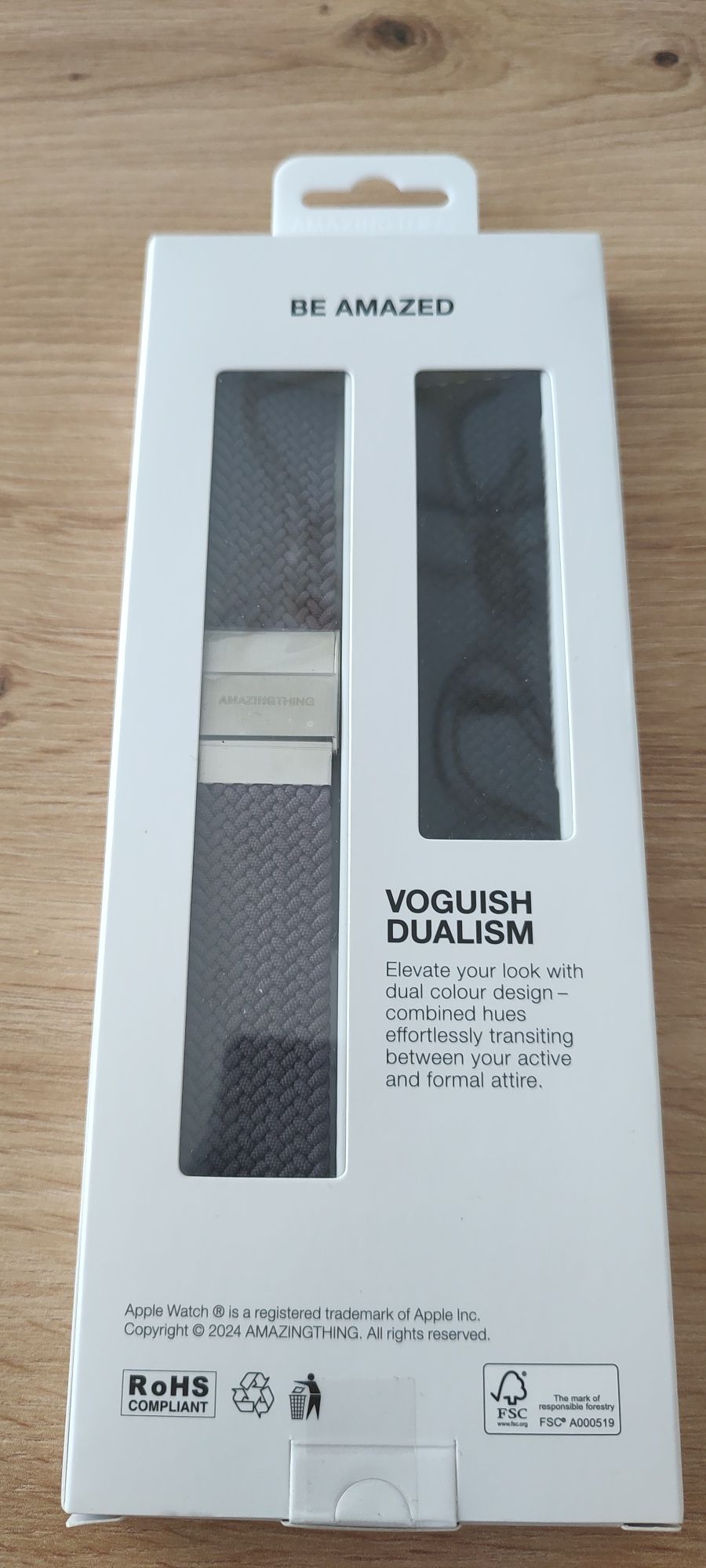 Zestaw dwóch pasków  do Apple Watch - 45 / 46 / 49 mm
