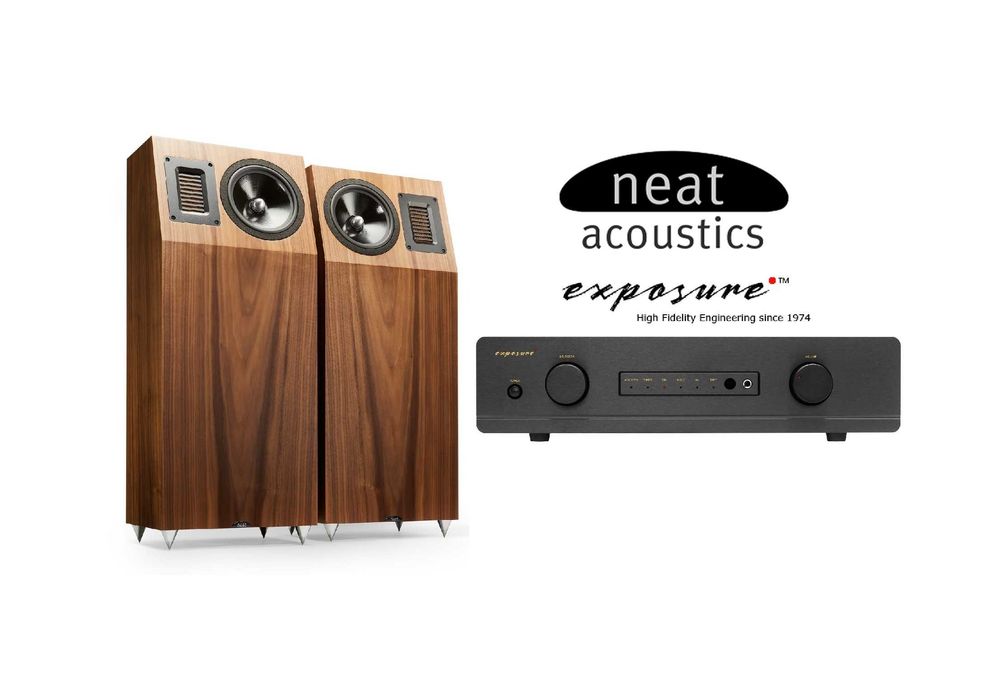 Wzmacniacz Exposure 3510 2x110W Kolumny Neat Iota Xplorer SKLEP RATY