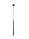 Lampa wisząca czarna tuba Loft slim nowoczesna