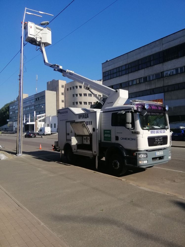 Оренда вишки, автовишка, вишка 24/7, Київ і область