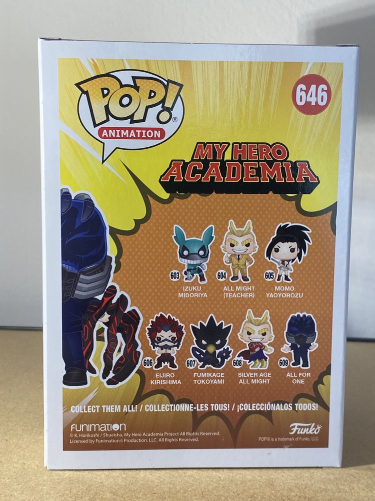 Funko Pop All For One 646 My Hero Academia Big Apple Collectibles