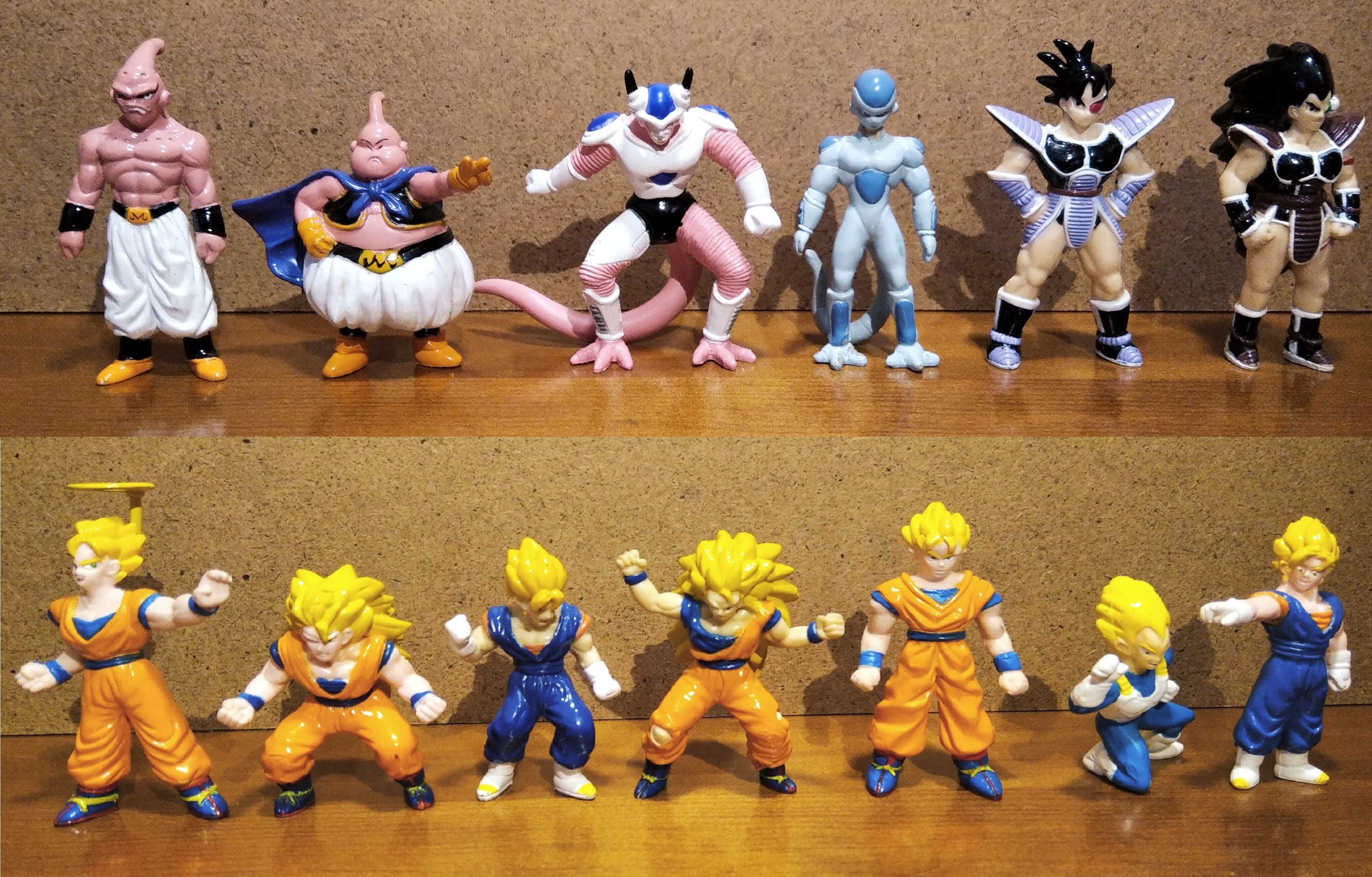 69 Figuras Dragon Ball Z 4-9cm (Coleção BS/S.T.A. de 1989)