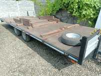 Przyczepa 720cm laweta 7m platforma KONAR 7.2x2.5 burty DMC 3500