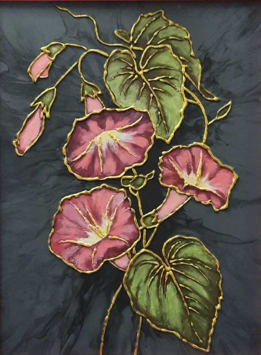 Живопис картина / Natale Air / #35 / Мixed media Art / 2023 / 30/40