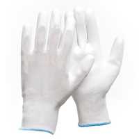 Rękawice Robocze Ochronne Poliuretanowe Białe 12 PAR Rozmiar 9-L