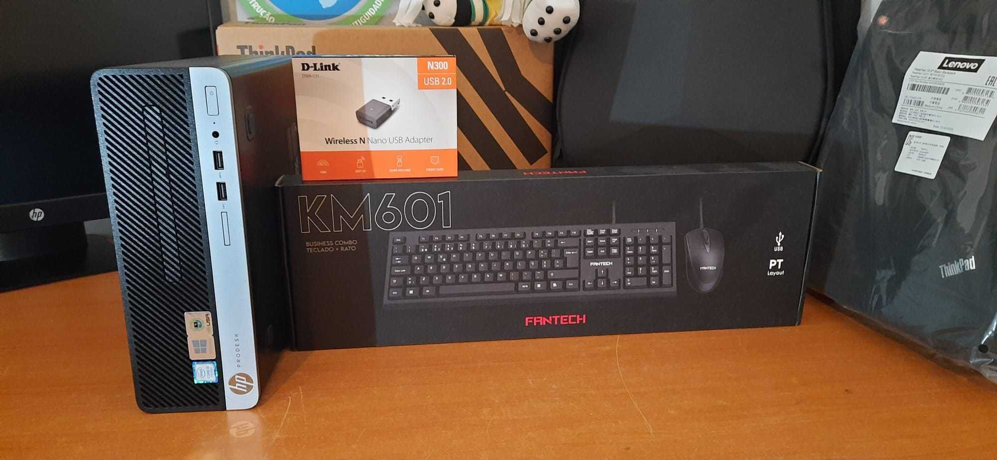 Pç Student HP-400G4 6ªG|i5.6500-3.2Ghz|16G-DDr4|SSD512G|TPM2.0|W11