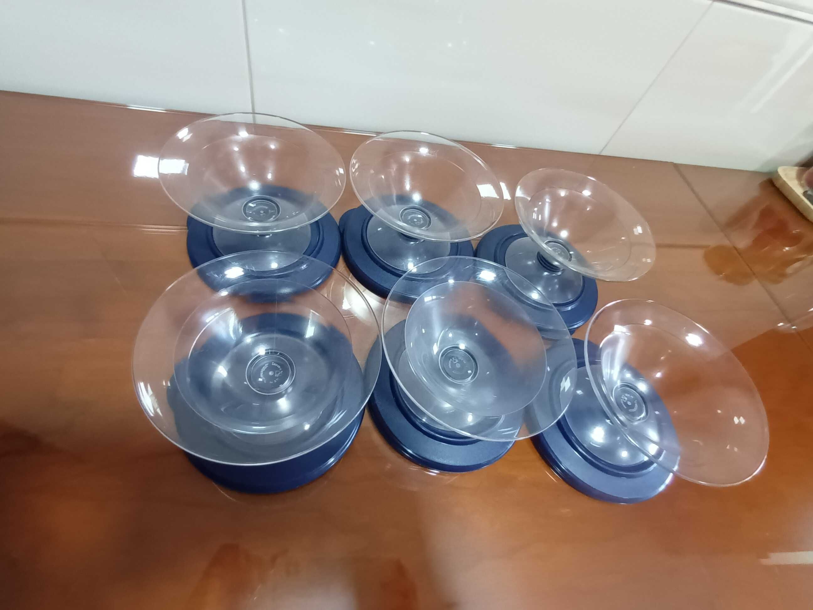 Taças sobremesa tupperware