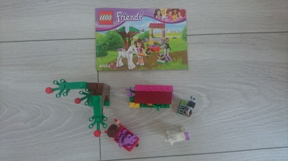 Lego friends Olivia i jej źrebaczek 41003