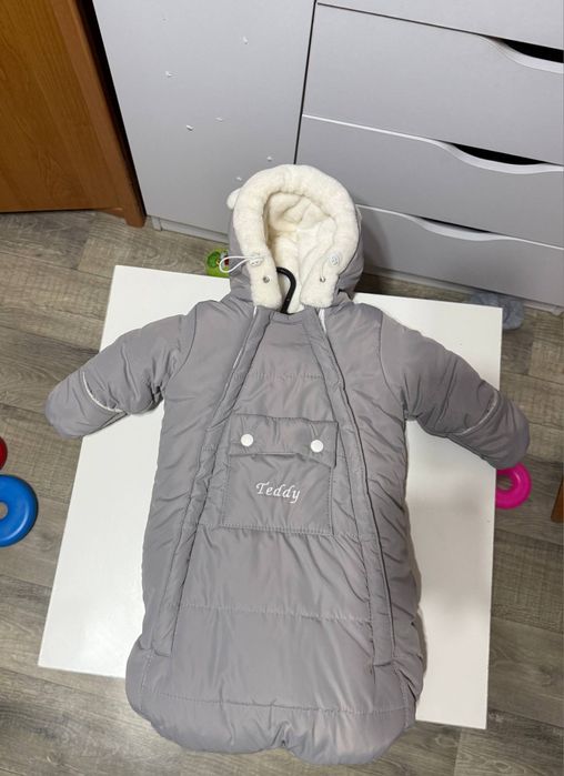 Комбінезон конверт зимовий 0-6