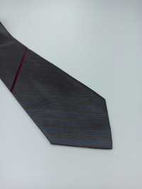 Givenchy szary jedwabny krawat wa32