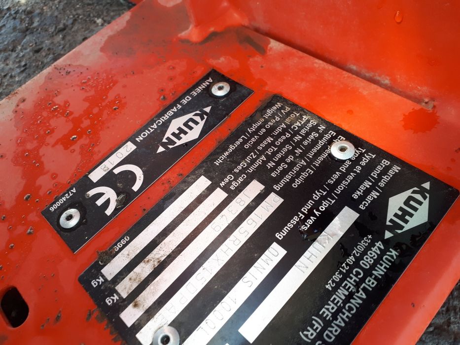 Opryskiwacz Kuhn Omnis 1000 Jak nowy.