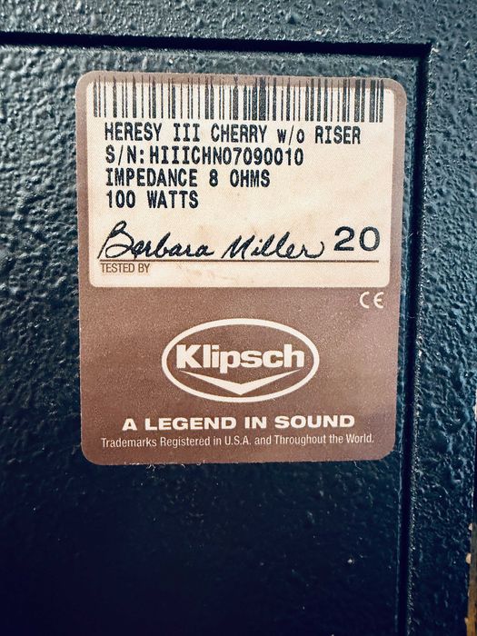 ‼️Скидка на Halloween‼️ Klipsch Heresy III — рупорная акустика