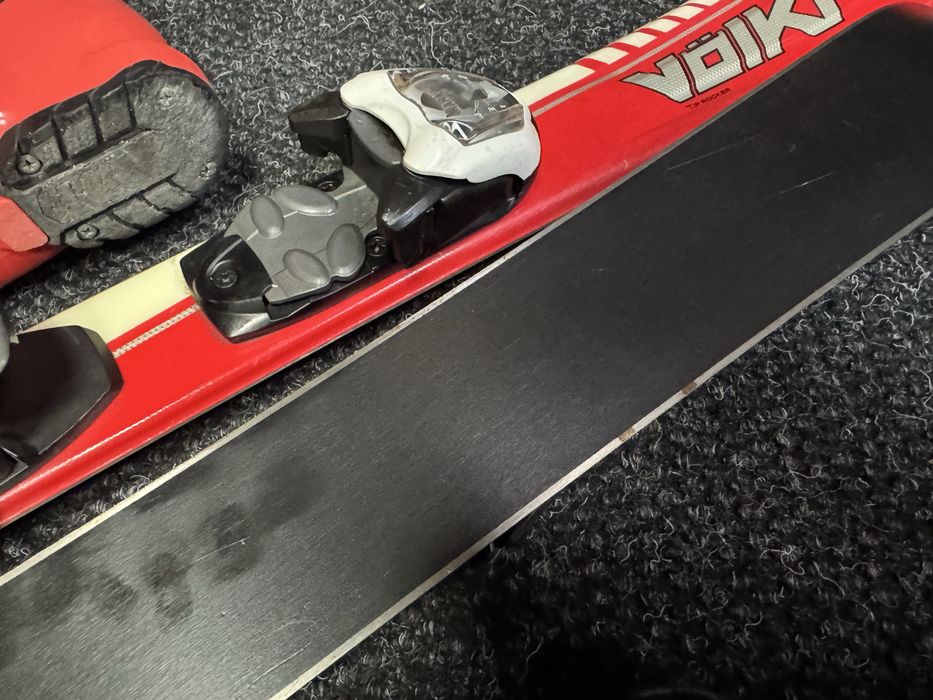 Zestaw Narty Junior Volkl Racetiger 90cm + Buty Dalbello  + Kask Bolle