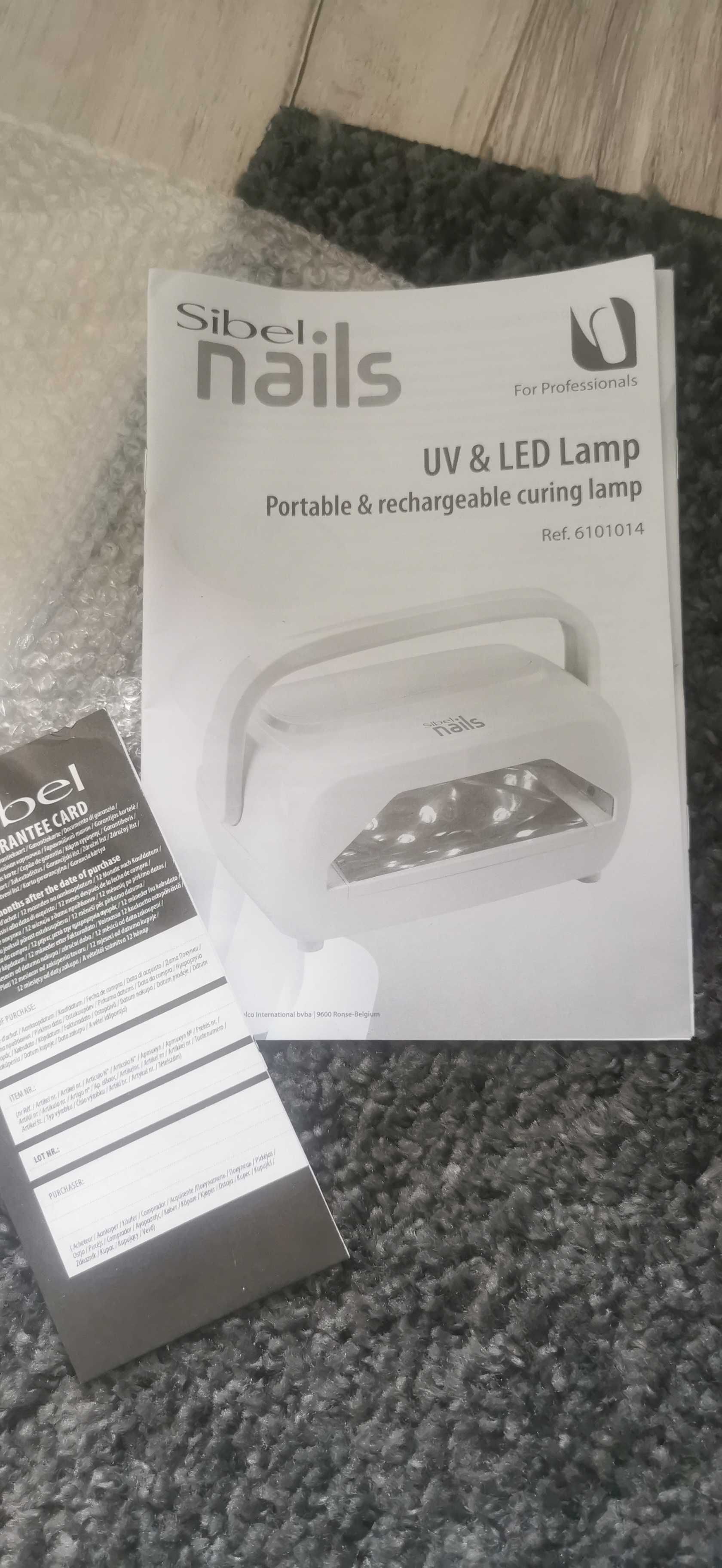 Lampa do paznokci - manicure Sibel UV&LED bezprzewodowa - Nowa