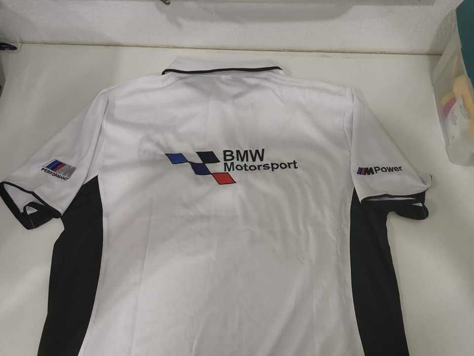 Polo desportivo bordado BMW Motorsport