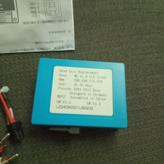 Descodificador fibra ótica