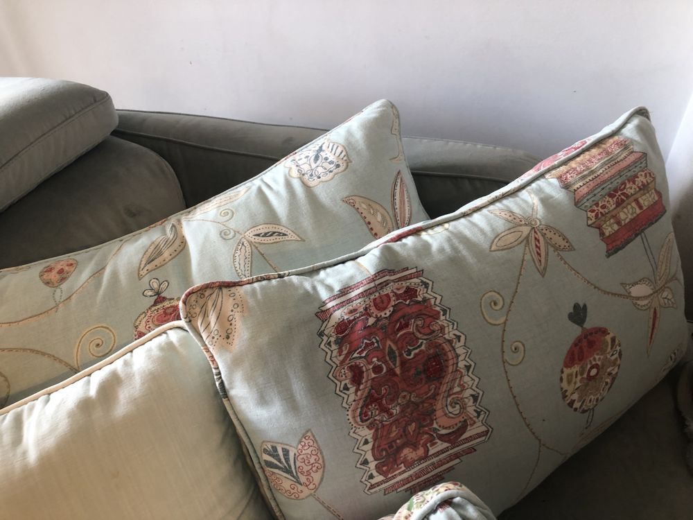 Almofadas decorativas quarto casal Harlequim Fabrics Handmade