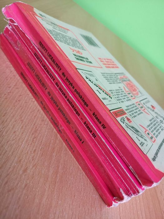 Zeszyt licealisty do języka polskiego klasa 1  3 i 4