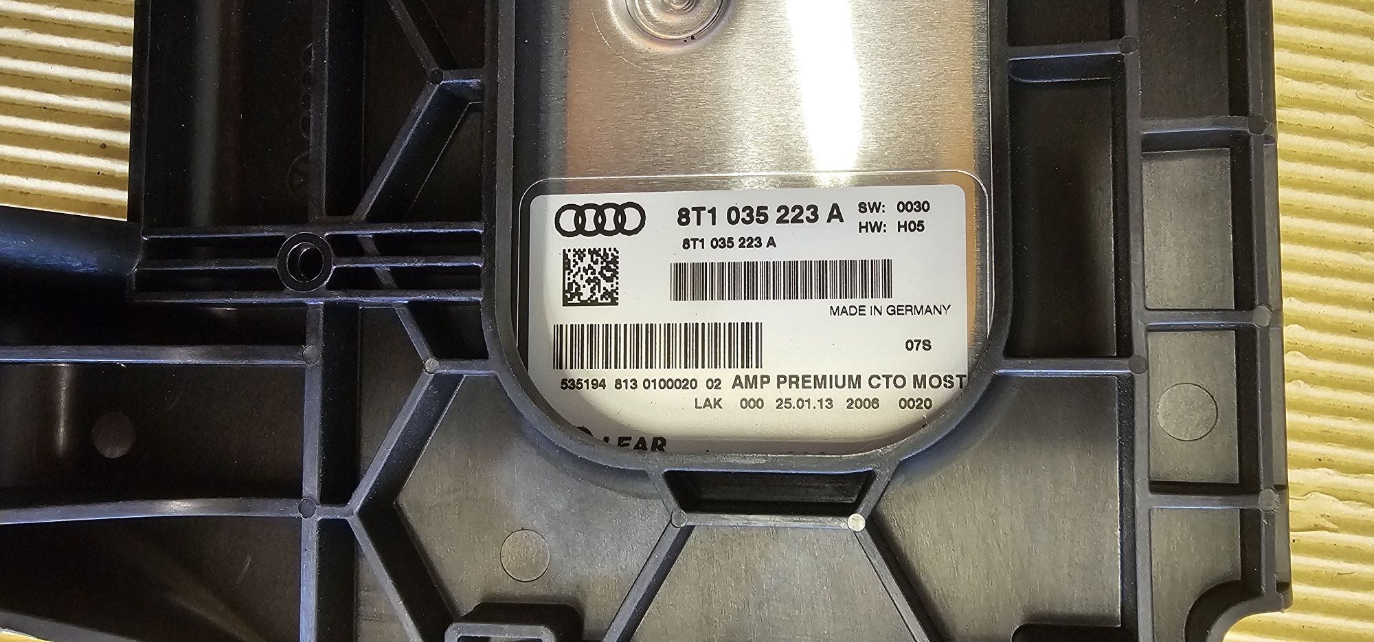 Moduł wzajemnie sterownik Bang&olufsen audi a4 a5 8t b8