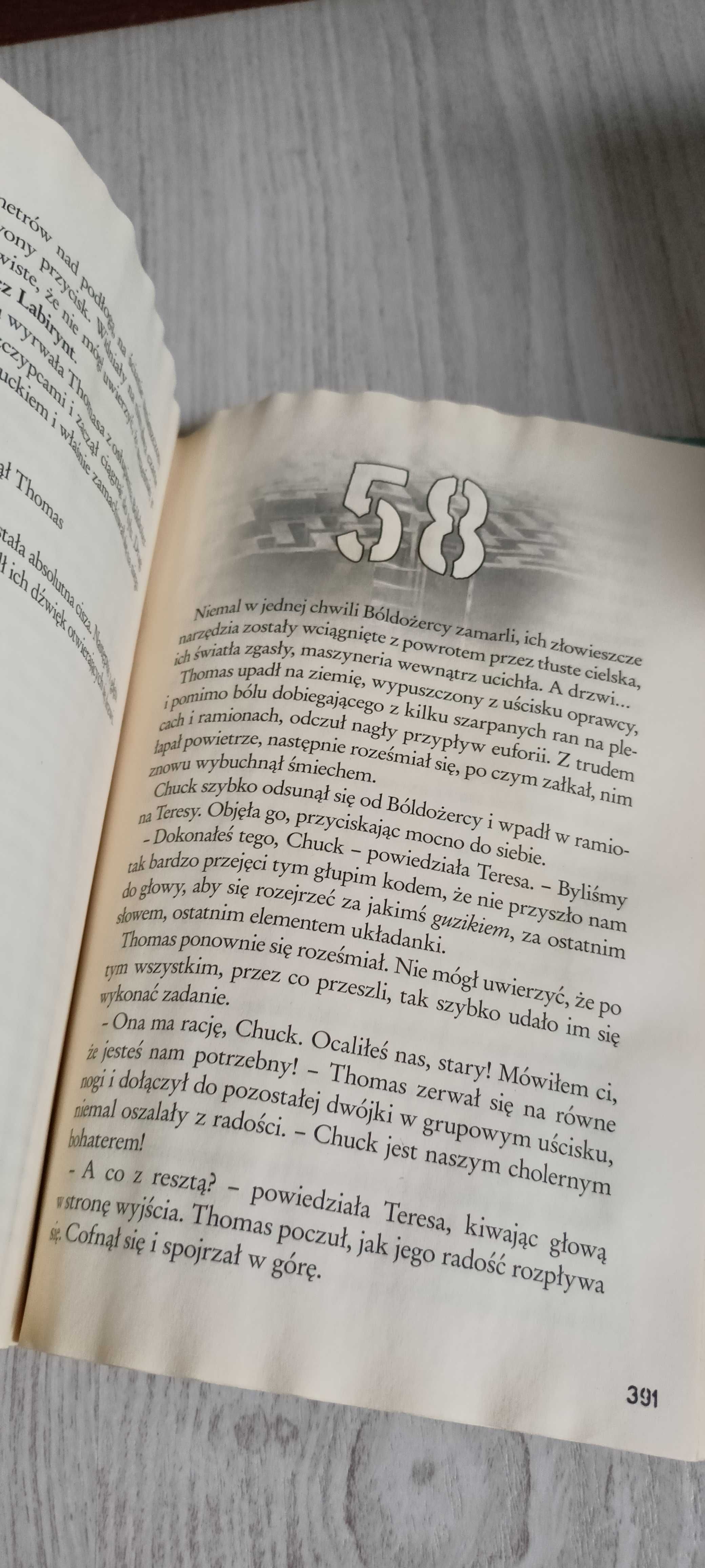 3x James Dashner Więzień Labiryntu + Próby ognia + Lek na śmierć