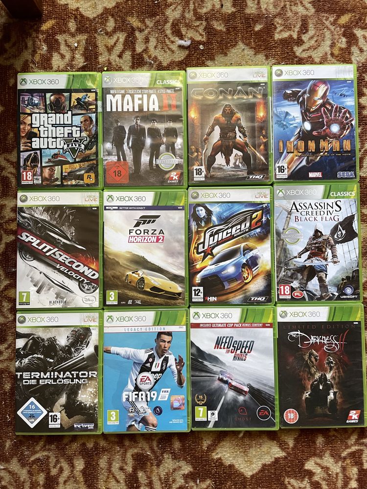 Диски  xbox ліцензійні