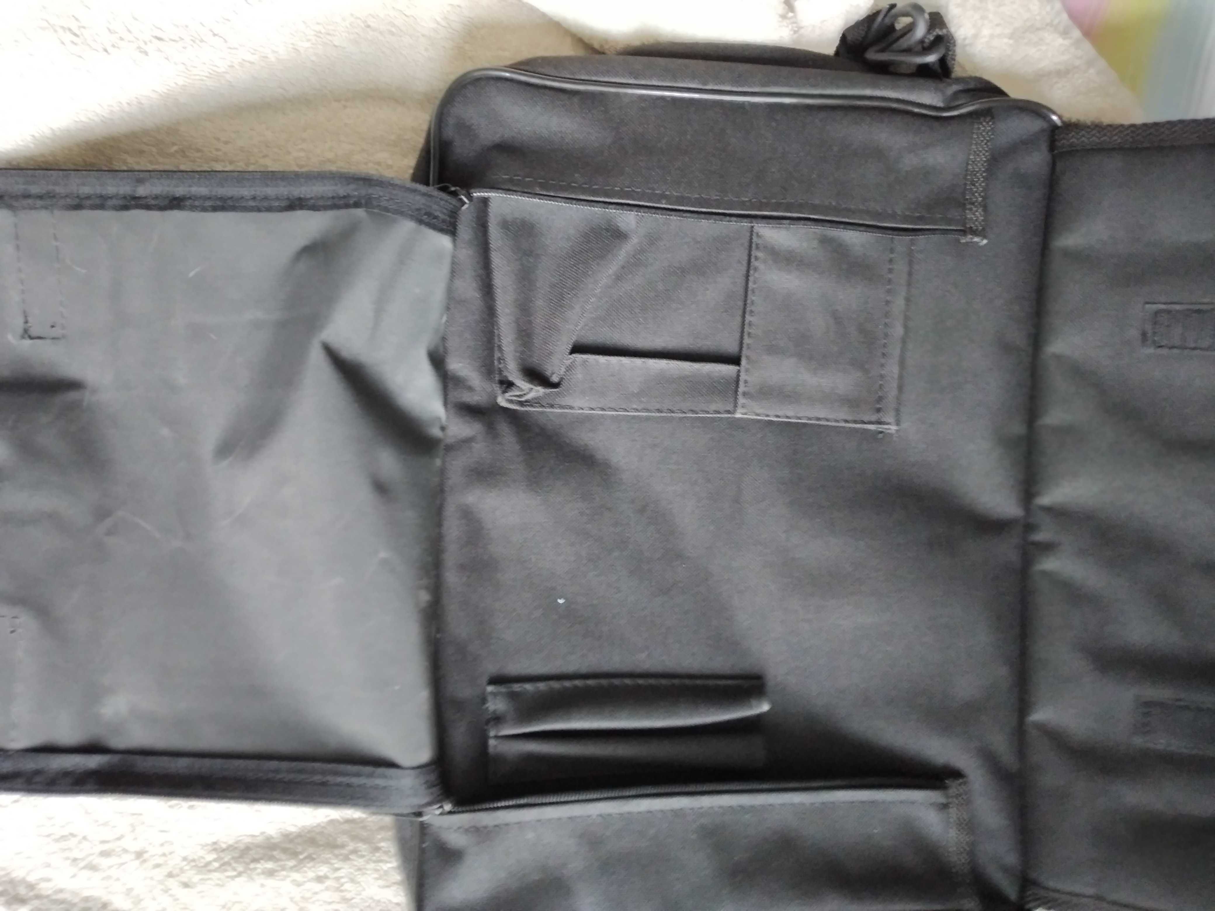 Klasyczna elegancka lekka torba na laptopa firmy EVERTS