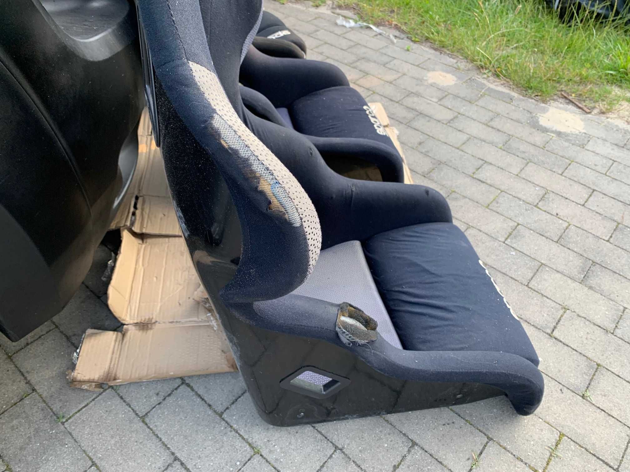 2X fotel kubełkowy SPARCO PRO2000 time atac kjs drift rajdy recaro omp
