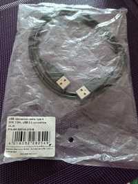 Kabel USB 2.0  typ A 1m