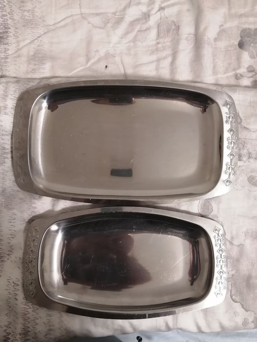 Поднос, тортовница нержавейка Cromargon WMF, таця