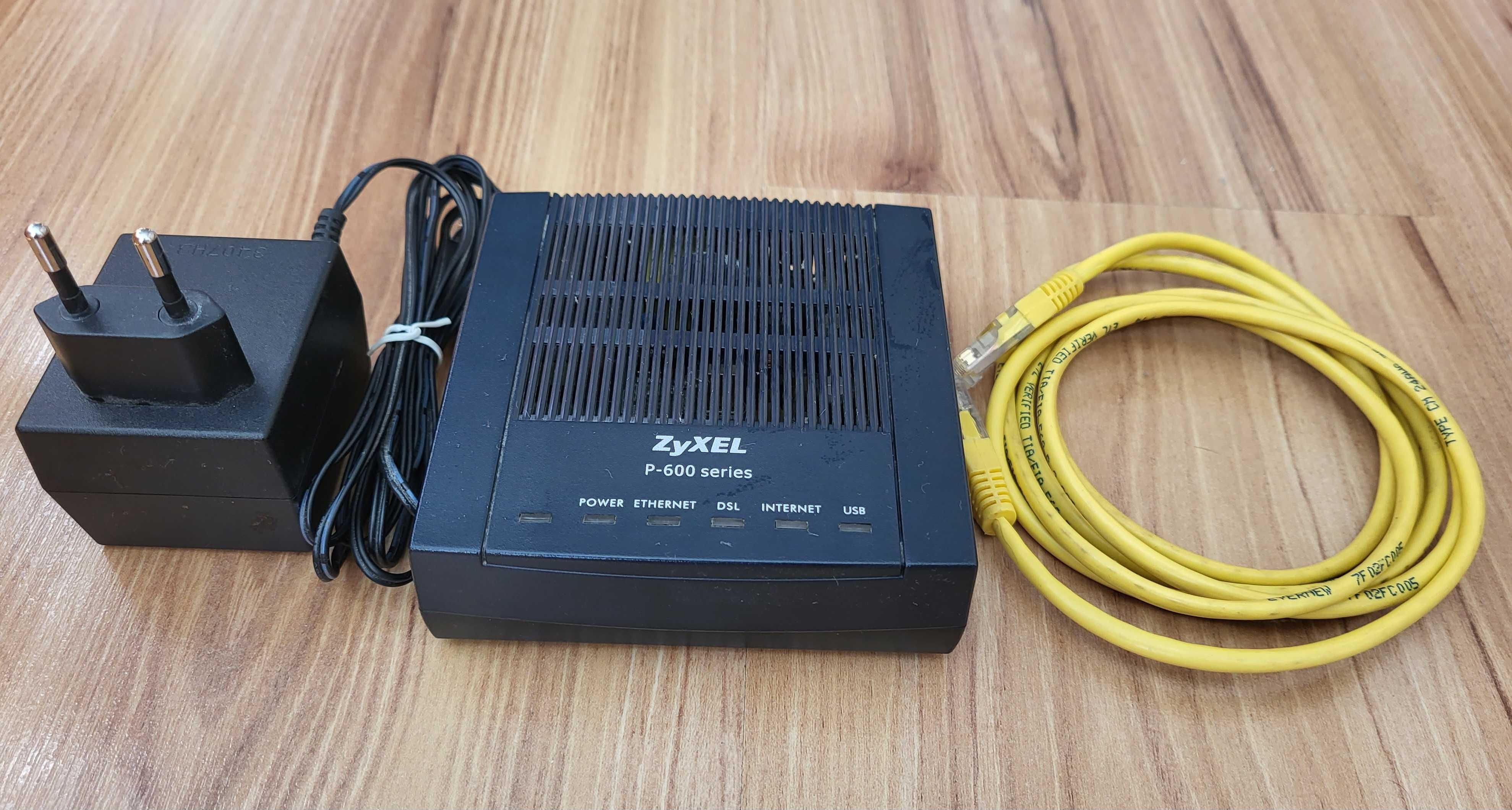 Кабельний модем Thomson TCM-420 та ZyXEL P-660RU2EE Модем ADSL2+