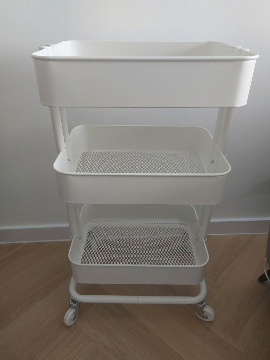 Wózek ikea raskog biały