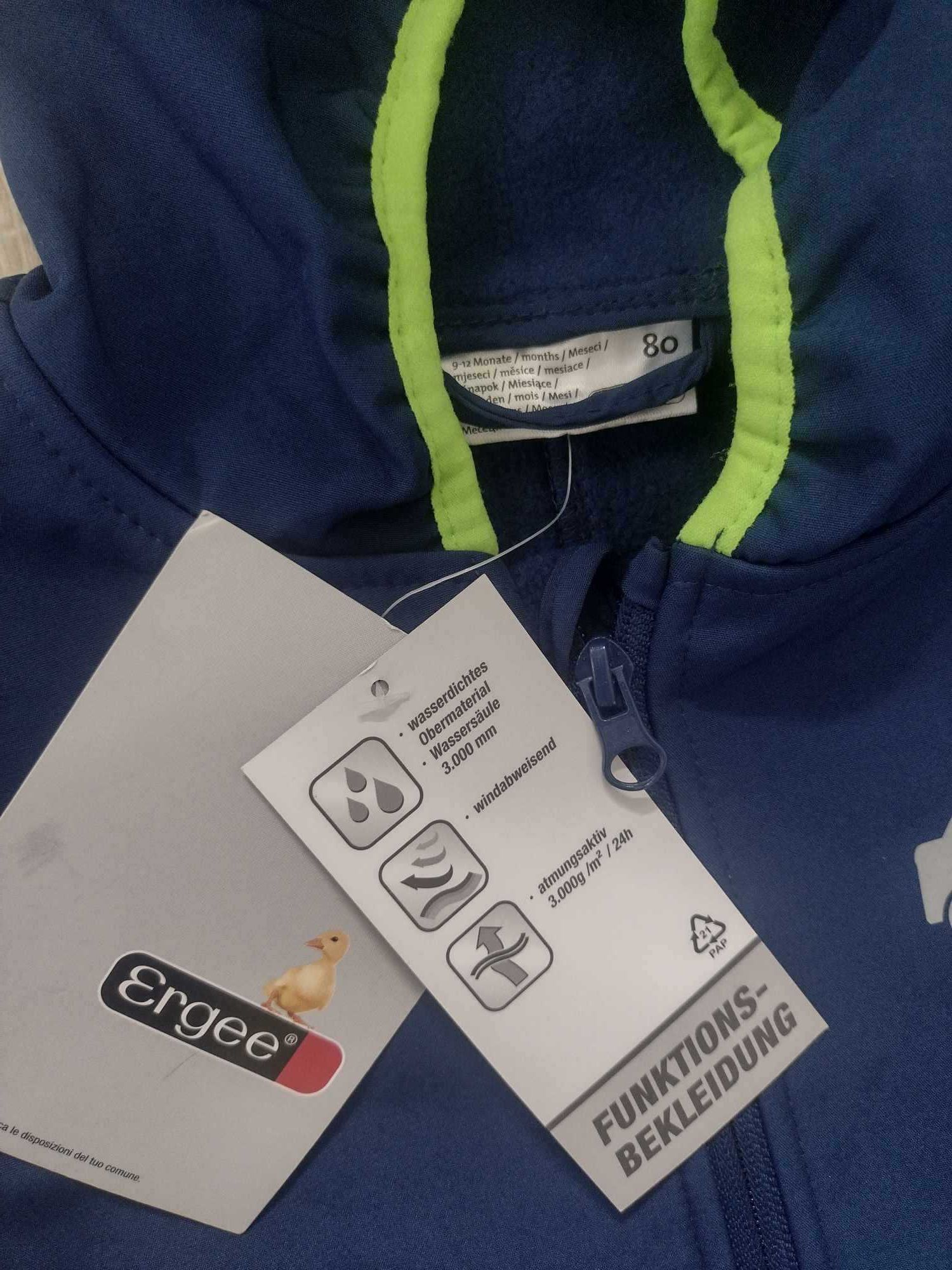 Kombinezon softshell Ergee ( rozm.80)