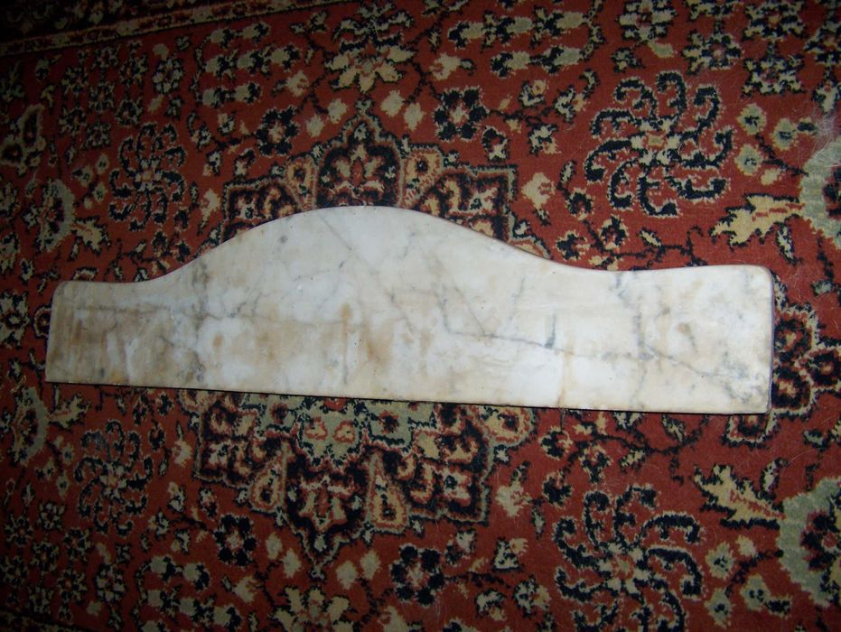 półka marmurowa 58 cm / 10 cm/16 cm