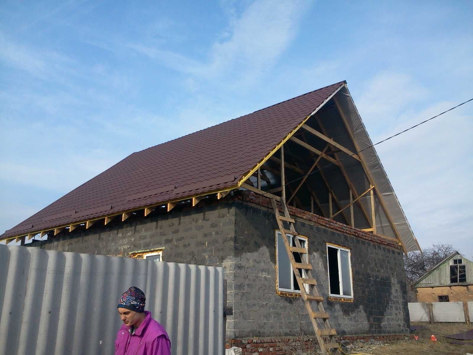 Кровельные работы,крыша.кровельщики, работаем по области.