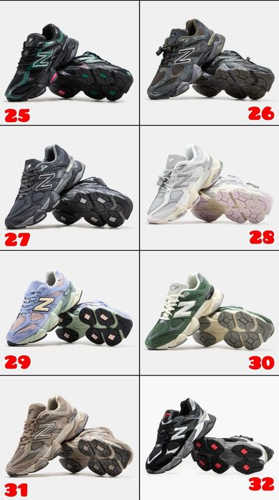 БЕЗ ПРЕДОПЛАТИ‼️ Кросівки New Balance 9060 / 36-46 / Унісекс, ПРЕМІУМ