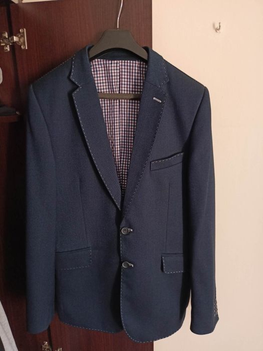 Garnitur granatowy meski m