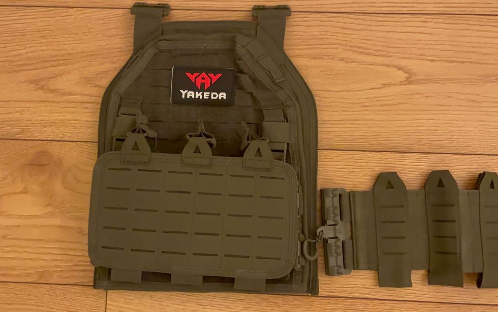 No kamizelka taktyczna / kamizelka zielona