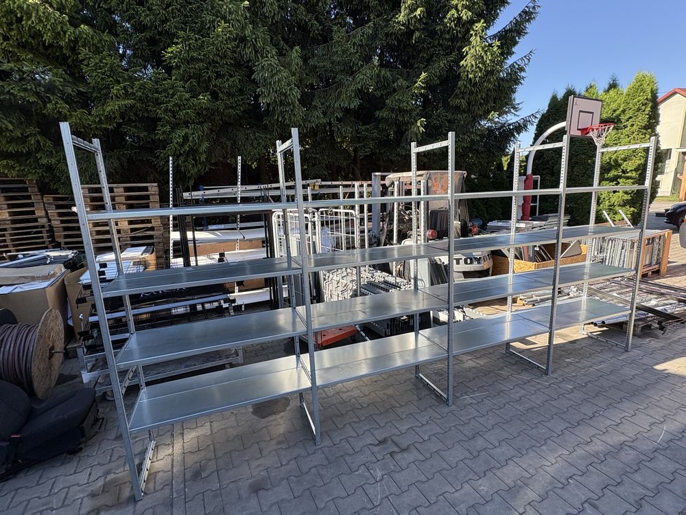 Regały regał magazynowy jak nowe DLS Errex półkowy zaczepy