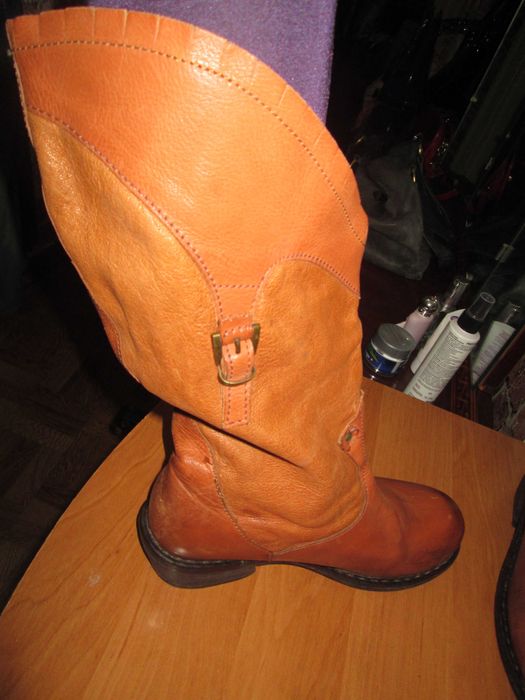 Хит сезона! Кожаные ковбойские сапоги из Америки Mustang  р 40